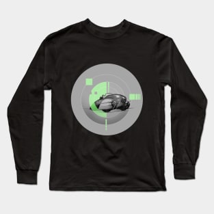 Space robot minimalism Long Sleeve T-Shirt